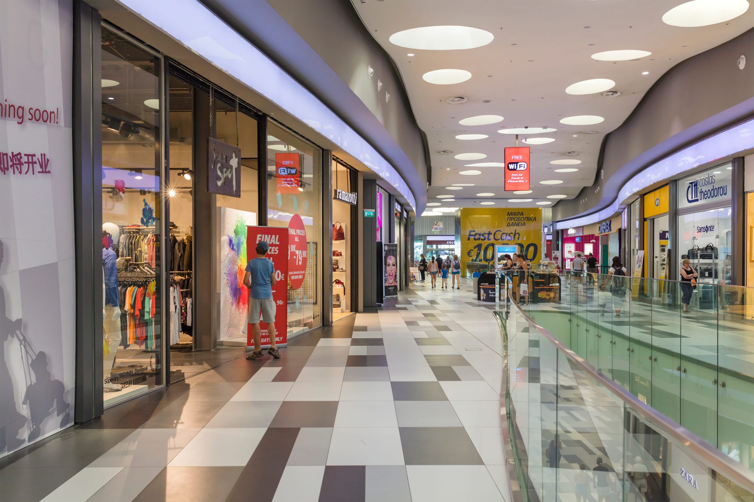 The largest shopping mall in Cyprus