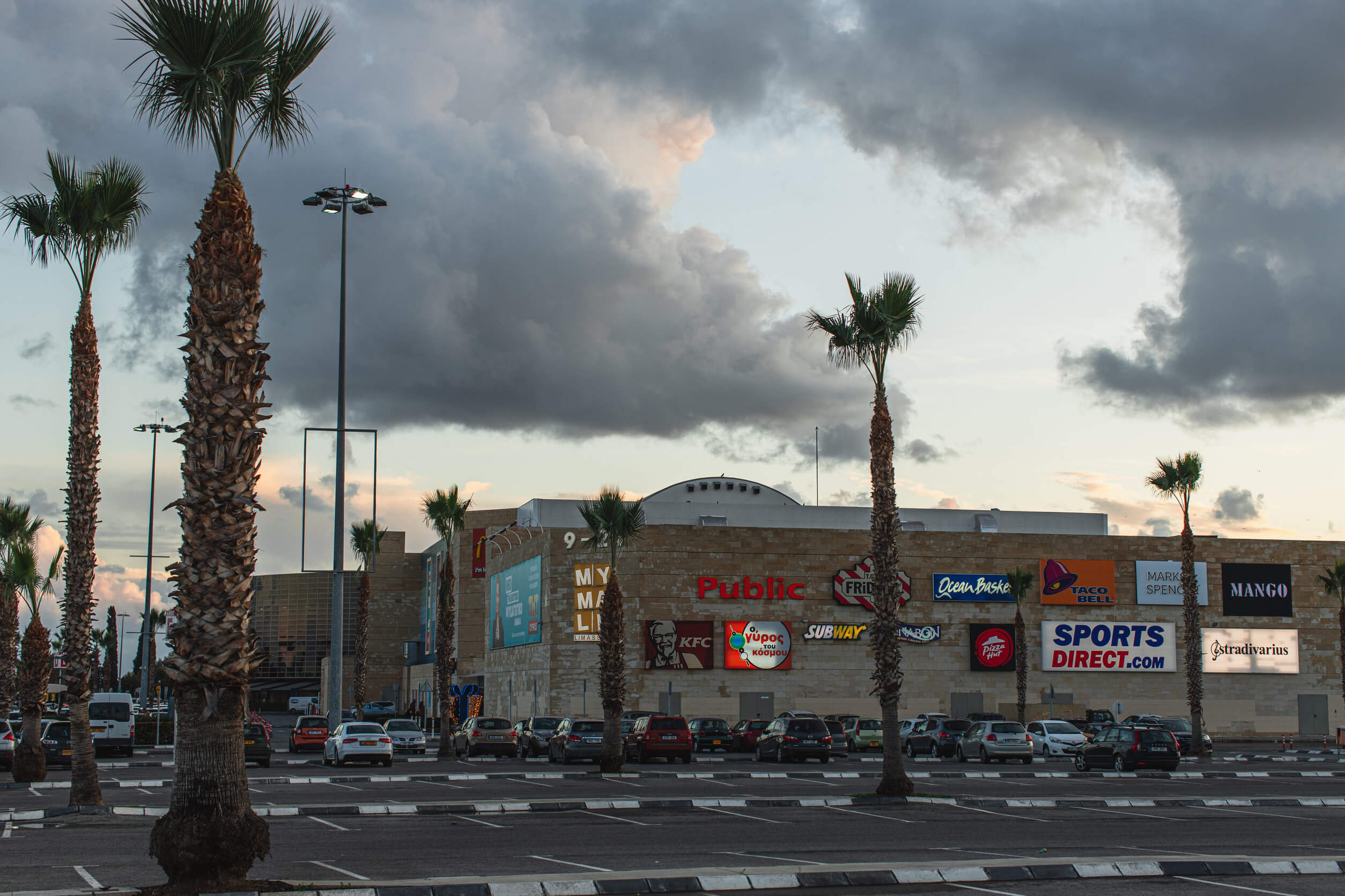 The largest shopping mall in Cyprus